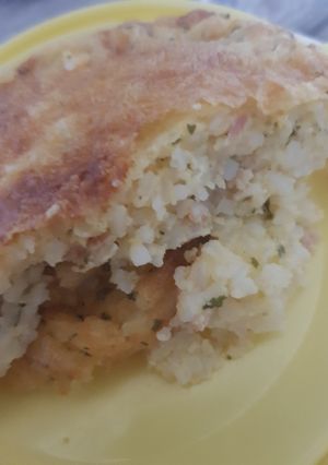Sajtos rizs recept fotója