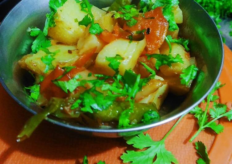 How to Make Speedy Potato fried vegetable