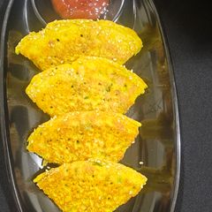 A picture of Millet Pancakes.