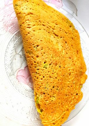 A picture of Besan Cheela.