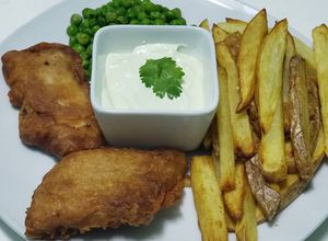 Una foto de Fish and chips