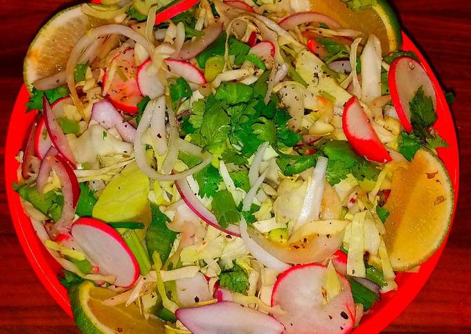 Recipe of Super Quick Homemade Mike&#39;s EZ Cilantro Lime Cole Slaw