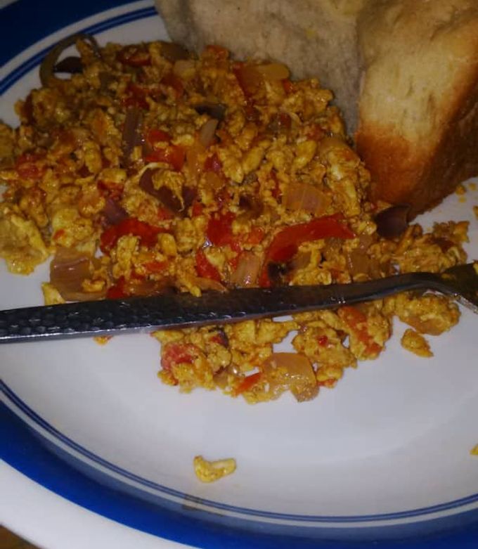 A picture of Scrambled egg sauce 2.