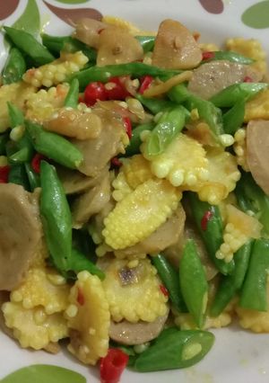 Foto resep Tumis Putren Baso Bumbu PEDAS