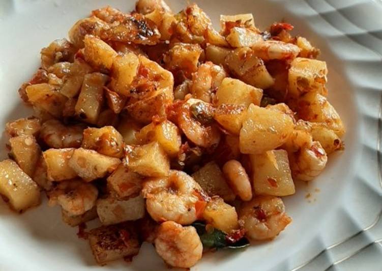 Resep Kentangš„dan udang š¦ balado Anti Gagal