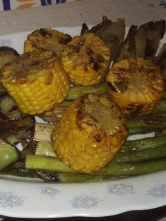 Una foto de Parrillada de verduras con romesco