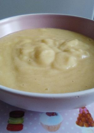 Foto principal de Papilla de frutas y galleta
