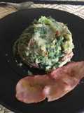 Col con patatas y bacon (Trinxat de verduras 🥒)