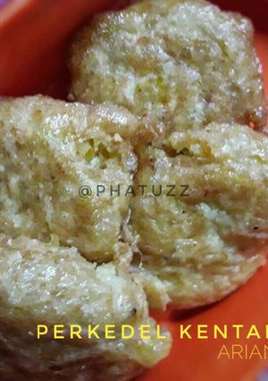 Foto resep Perkedel kentang ayam (mpasi arianna 11m)