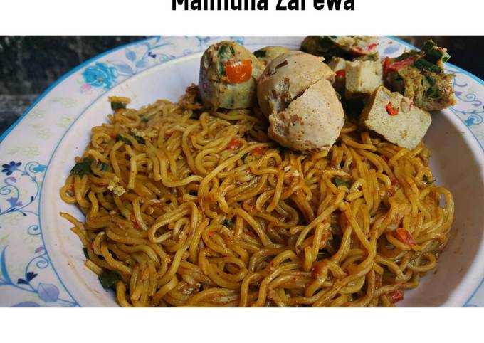 Indomie da awarar kwai