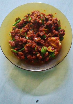 Foto resep Balado Telur Tempe Pete Mercon