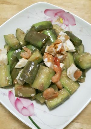 รูปของ มะเขือยาวผัดไข่เค็ม