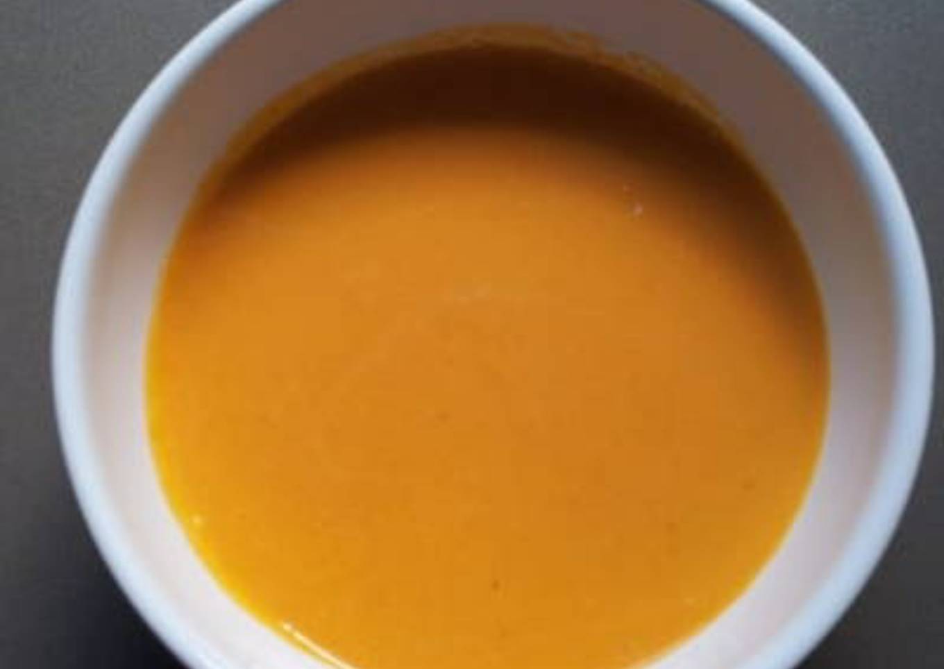 Crema de calabaza