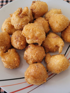 Una foto de Buñuelos de jamón y queso, con Thermomix