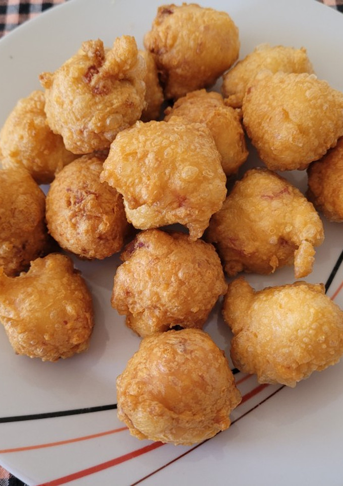 Una foto de Buñuelos de jamón y queso, con Thermomix