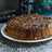 Torta de calabaza (Zapallo, ahuyama) con caramelo crujiente y almendras (o nueces)