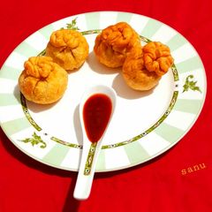 A picture of Potli Samosa.