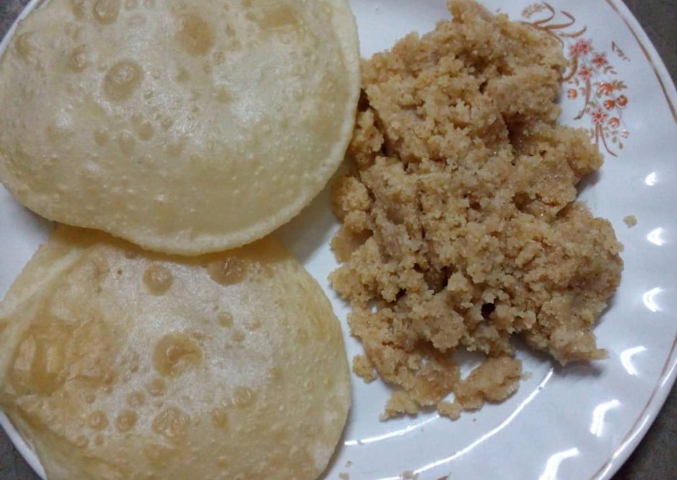 Semolina halwa