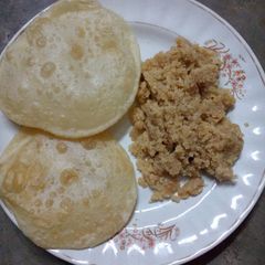 A picture of Semolina halwa.