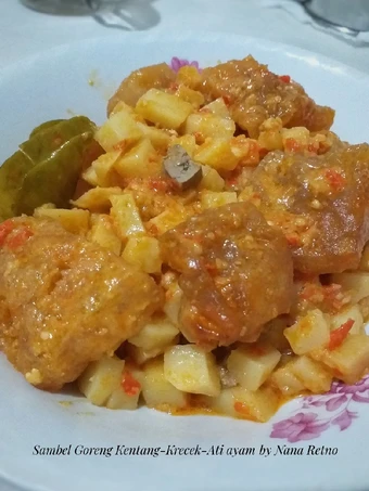 Cara Gampang Membikin Resep Sambel Goreng Kentang-Krecek-Ati Ayam yang Lezat Anti Ribet, Mantap