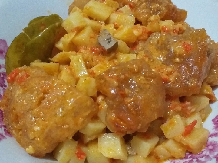 Cara Gampang Membikin Resep Sambel Goreng Kentang-Krecek-Ati Ayam yang Lezat Anti Ribet, Mantap