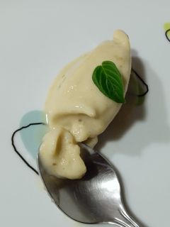 Una foto de Helado fácil, sano y de aprovechamiento