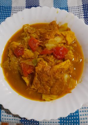 Foto resep Tongseng telor dadar