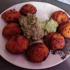 A picture of Beetroot puddu /Apam.