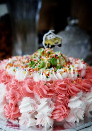 Foto resep Birthday cake for baby (Smash cake 1st birthday)