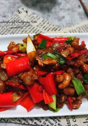 Foto resep Kungpao Chicken / Ayam kungpao