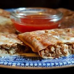 A picture of Keema Paratha.