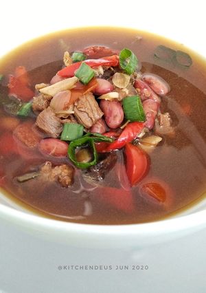Foto resep Sayur Kacang Merah Daging Sapi