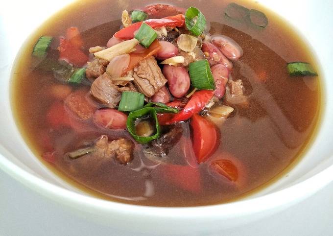 Sayur Kacang Merah Daging Sapi