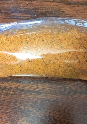 A picture of Homemade shake & bake mix#mycookbook.