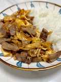 味噌牛肉蛋飯