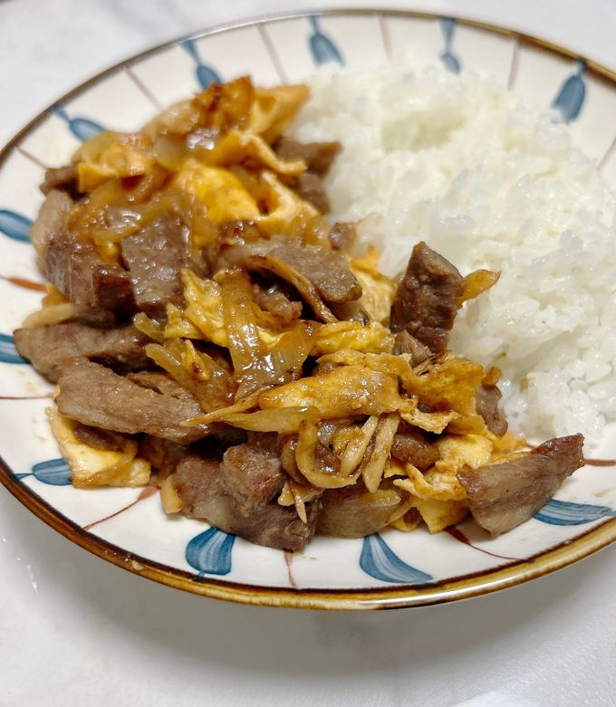 味噌牛肉蛋飯 的食譜成品照片