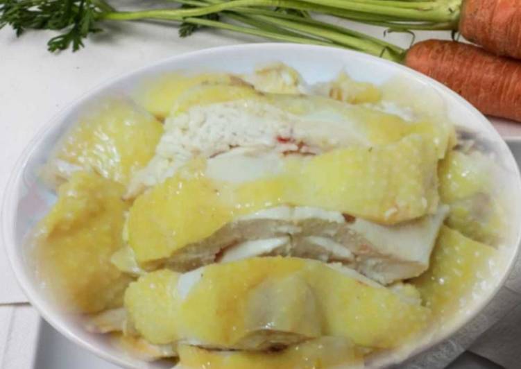Resep 💢Simple Ayam Kukus (Chinese Chicken Steamed) 💢, Bisa Manjain Lidah
