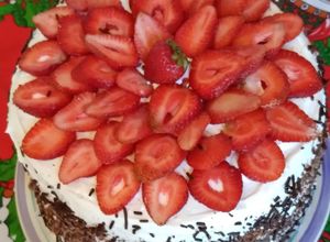 Una foto de Torta selva negra