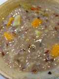 Sprouted Multigrain and sweet potato congee #healing recipe#