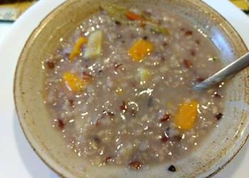 Easiest Way to Prepare Yummy Sprouted Multigrain and sweet potato congee healing recipe
