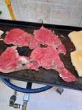 Riñonada de cuadril a la chapa