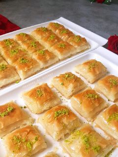 صورة لوصفة نمورة (بقلاوة بقشطة) 🤤