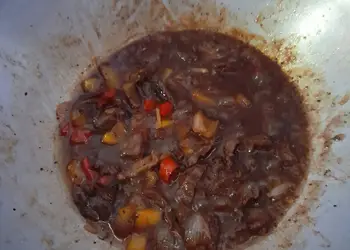 Masakan Unik Daging lada hitam Mantul Banget