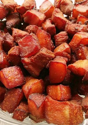 O poză a rețetei Jumăruțe de porc.