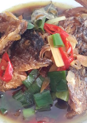 Foto resep Kepala Ikan Asam Manis