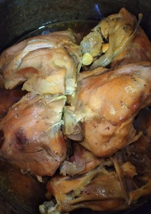 عکسی از دستور مرغ زعفرانی 🍗🍗
