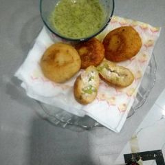 A picture of Dahi kabab.