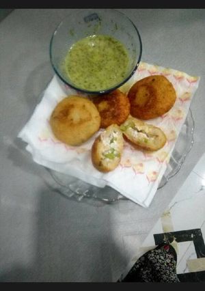 A picture of Dahi kabab.