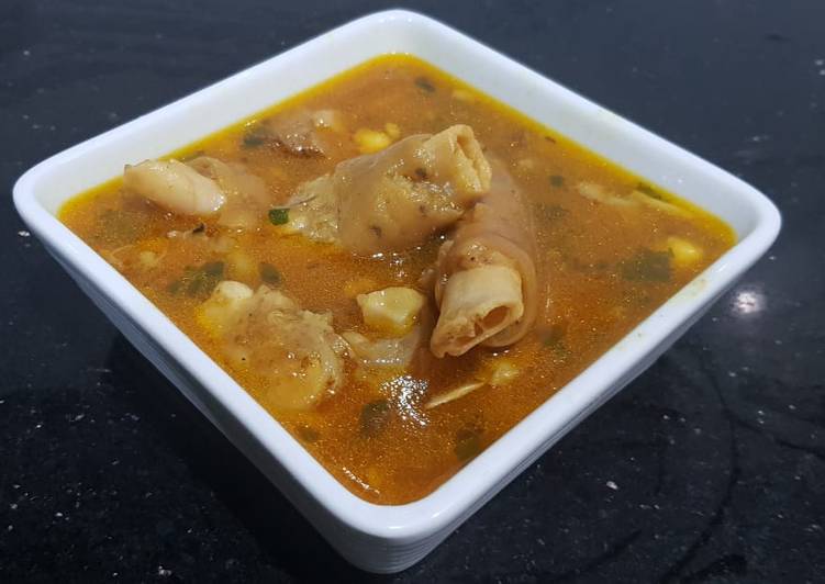 Recipe of Any-night-of-the-week Mutton payay(trotters)