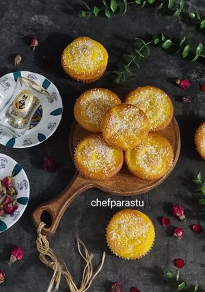 عکسی از دستور کاپ کیک بستنی